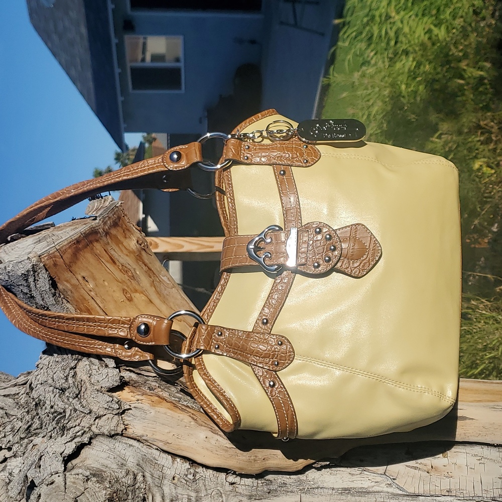 🍵 GENNA DE ROSSI Shoulder Bag - Picture 2 of 15